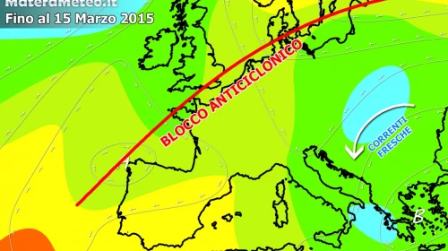 L'inverno non molla. Temperature sotto media fino a metà mese di Marzo